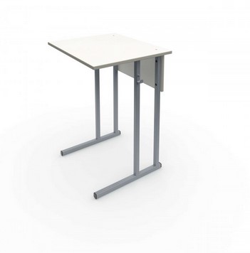 Стол ученический 1-местный 4-я ростовая группа 600 х 500 х 640мм