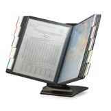 Демосистема настольная металлическая на 10 панелей, А4, BRAUBERG, 231238