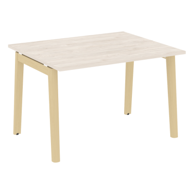 Стол переговорный (1 столешница), опоры - массив дерева OW.PRG-1.2