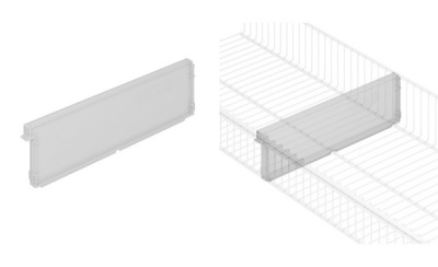 Разделитель полки-корзины ПРАКТИК Home GPd 30x10