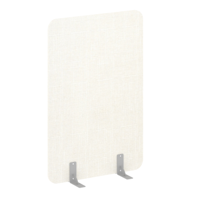 Перегородка на металлических опорах на фетровых подпятниках AP.F-100-150