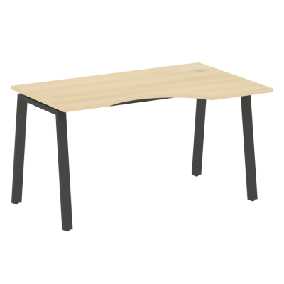 Стол криволинейный правый на А-образном м/к БА.СА-2 (R)