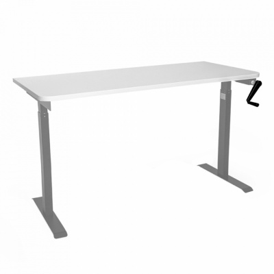 Стол с регулировкой высоты механический LuxAlto LA-T33-M1 120*70*2.5