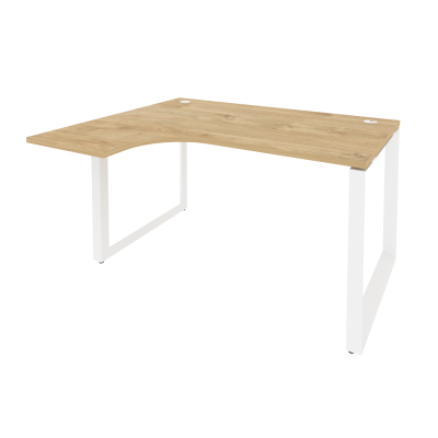 Стол эргономичный левый на О-образном м/к O.MO-SA-3L