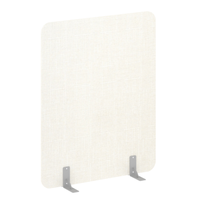 Перегородка на металлических опорах на фетровых подпятниках AP.F-120-150