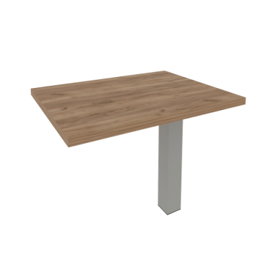 Брифинг-приставка для прямоугольного стола (опора в комплекте) KB-4