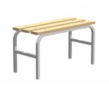 Скамья гардеробная (липа) 600х350х450