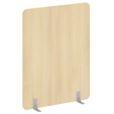 Перегородка на металлических опорах на фетровых подпятниках DP.F-140-180