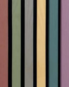 Декоративная реечная панель Woodnel Размер M шпон ясеня (любой цвет Ral)