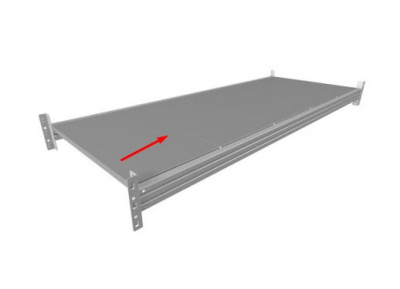 Полка яруса MS Pro 100х15 Z