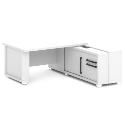 Стол руководителя с греденцией L-11л