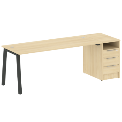 Рабочая станция на А-образном м/к с опорной тумбой БА.РС-СТП -1.5