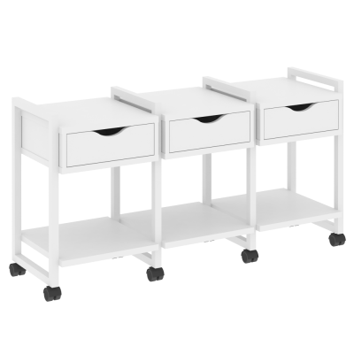 Тумба на колесных опорах наборная. Вариант №4 VR.L-TN-4.K