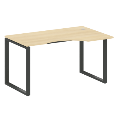 Стол криволинейный правый на О-образном м/к БО.СА-2 (R)