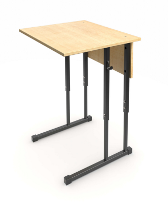 Стол ученический "Стандарт" 1-местный регулируемый 3-7р.г.