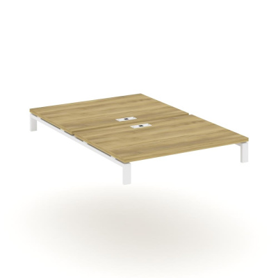 Двойной стол надставка на две опорные тумбы CN.DSN-005