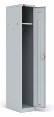 Односекционный металлический шкаф для одежды ШРМ-11/400
