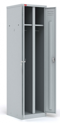 Двухсекционный металлический шкаф для одежды ШРМ-АК/800