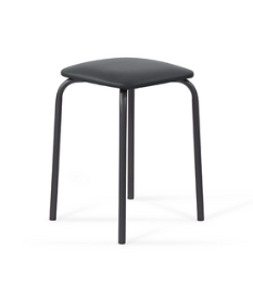 Стул барный Табурет квадратный BL (ПР)