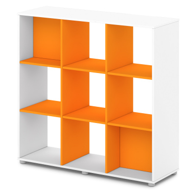 Стеллаж низкий с ячейками.(3х3) S-79