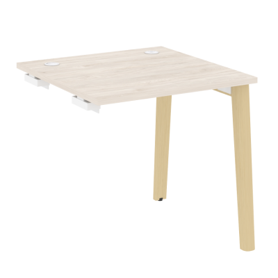 Стол-приставка к опорным элементам, опоры - массив дерева OW.SPR-0.8