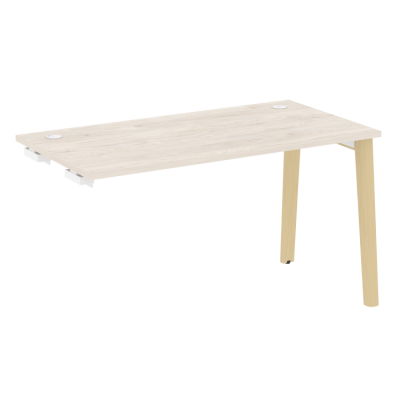 Стол-приставка к опорным элементам, опоры - массив дерева OW.SPR-3.7