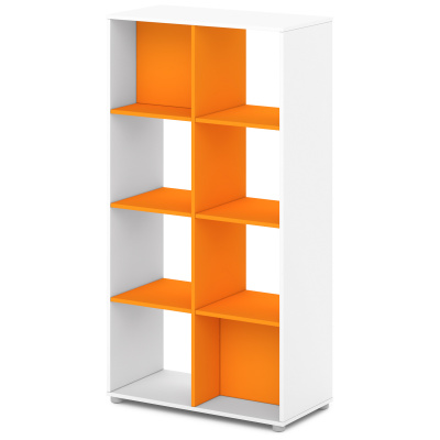 Стеллаж средний с ячейками.(2х4) S-78