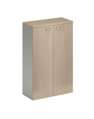 Шкаф 140 с деревянными дверями FLS322