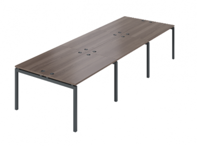 Бенч двойной на 6рм (глубина 60см) АМБ-005.60-6