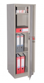 Металлический бухгалтерский шкаф КБС-21т
