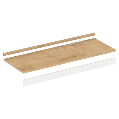 Столешница с цоколем и плинтусом настольным STM 1660