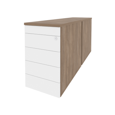 Тумба двойная приставная O.TPO-2.8 TIP