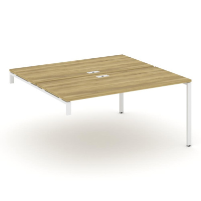 Двойной стол надставка на опорную тумбу CN.DSN-004