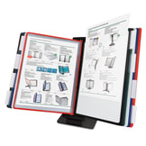 Демосистема настольная/настенная А4, металлическая основа, серая, BRAUBERG "SOLID", 236717