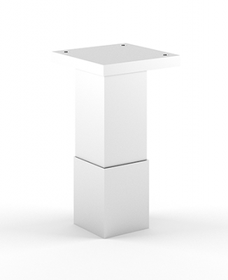 Опора металлическая для шкафов UZ 40-100 Алюминий