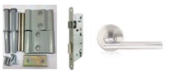 Дверной блок с глухим полотном ЛДСП