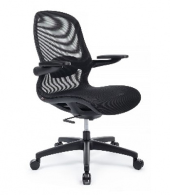 Кресло офисное Riva Design Miller ( YSJ-300 ) черный пластик