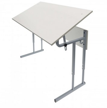 Стол ученический 2-местный с регулируемой столешницей 3-5 ростовая группа 1200 х 500 х 580-700мм