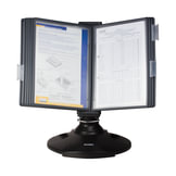 Демосистема настольная на 10 панелей А4, вращающаяся, BRAUBERG, 231236