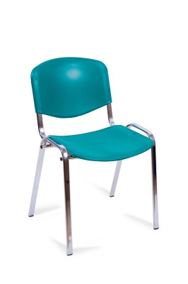 Стул для посетителей ИЗО пластик хром