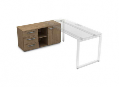 Тумба с 3-мя ящиками и дверкой 9Т.006