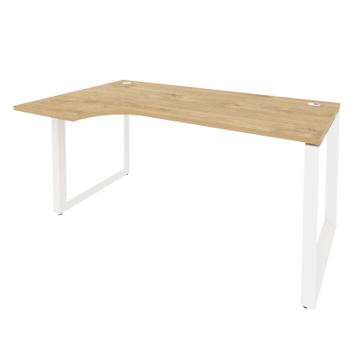 Стол эргономичный левый на О-образном м/к O.MO-SA-1L