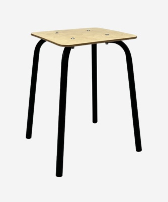 Табурет РС 01 Ф черный (от 10шт.)