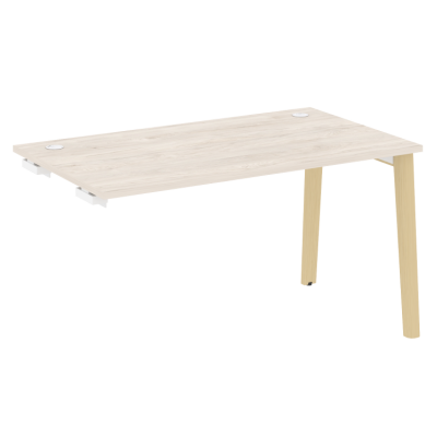 Стол-приставка к опорным элементам, опоры - массив дерева OW.SPR-3.8