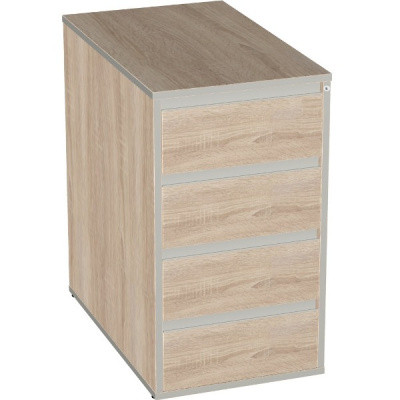 Тумба приставная с замком V-3.3ц/з