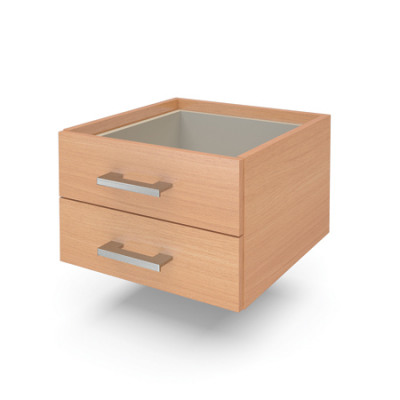 Тумба подвесная АТ-02 (к столам А-002.Т, А-003.Т, А-004.Т, А-201.Т и А-202.Т)