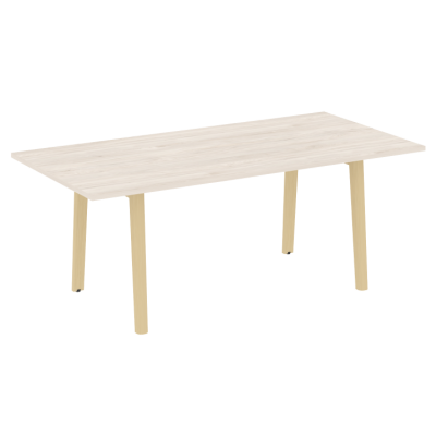 Стол переговорный, опоры - массив дерева OW.PRG-19