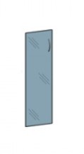 Дверь стеклянная С-2