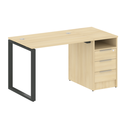 Рабочая станция на О-образном м/к с опорной тумбой БО.РС-СТП -1.1