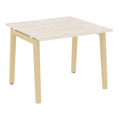 Стол переговорный (1 столешница), опоры - массив дерева OW.PRG-1.1